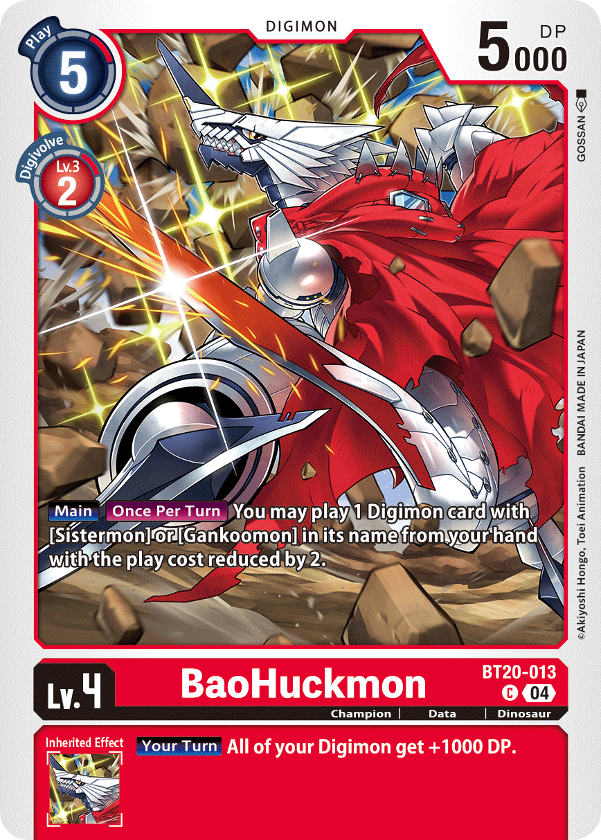 BaoHuckmon, Release Special Booster 2.5 · BT20-013
