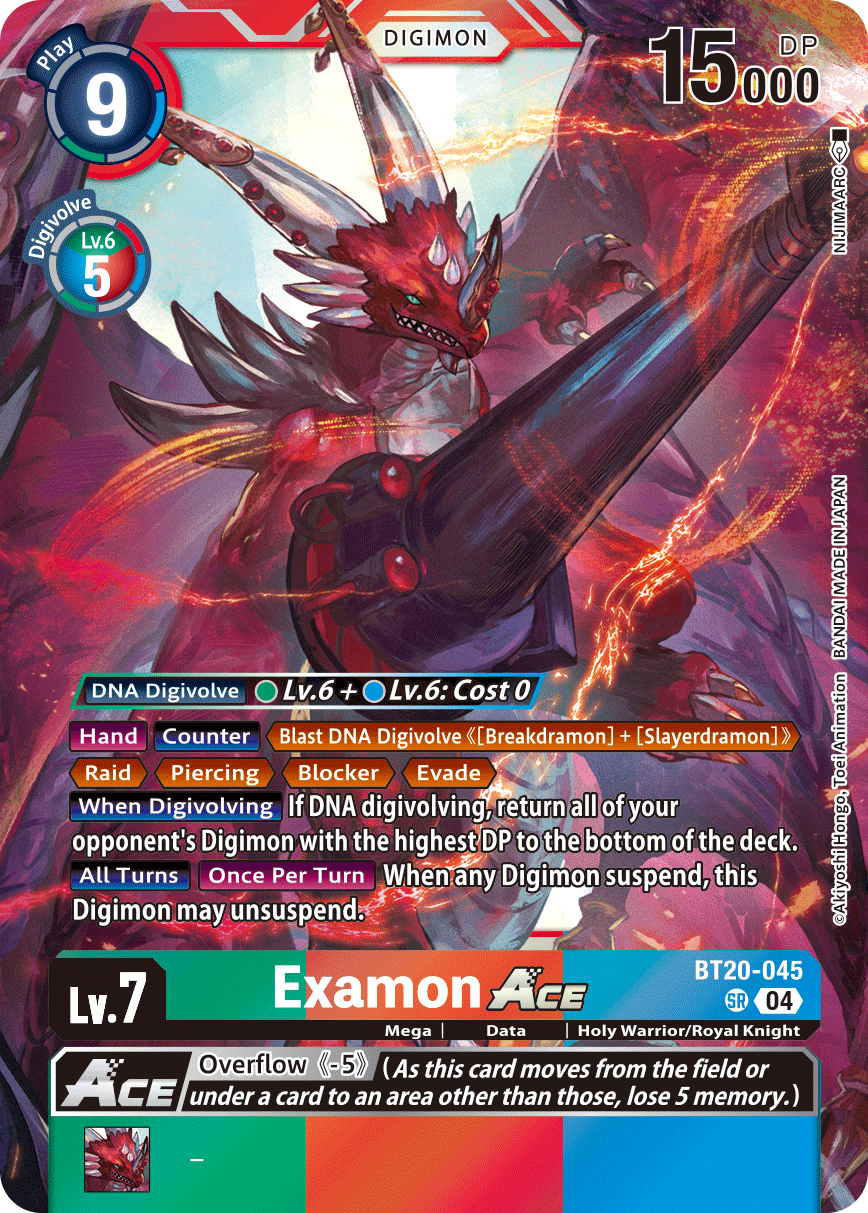Examon ACE, Release Special Booster 2.5 · BT20-045