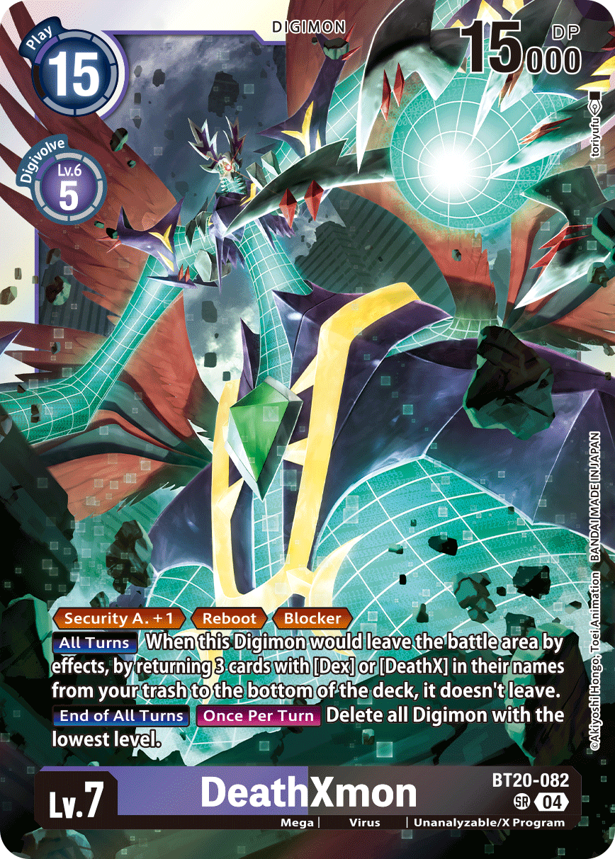 DeathXmon, Release Special Booster 2.5 · BT20-082