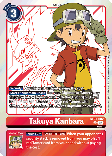 Takuya Kanbara, World Convergence · BT21-082