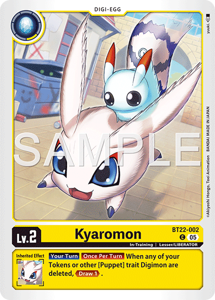 Kyaromon, Cyber Eden · BT22-002