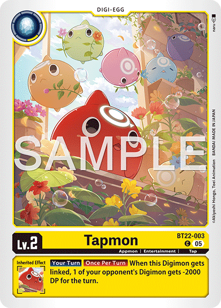 Tapmon, Cyber Eden · BT22-003