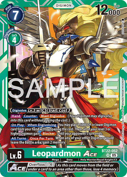 Leopardmon ACE, Cyber Eden · BT22-052