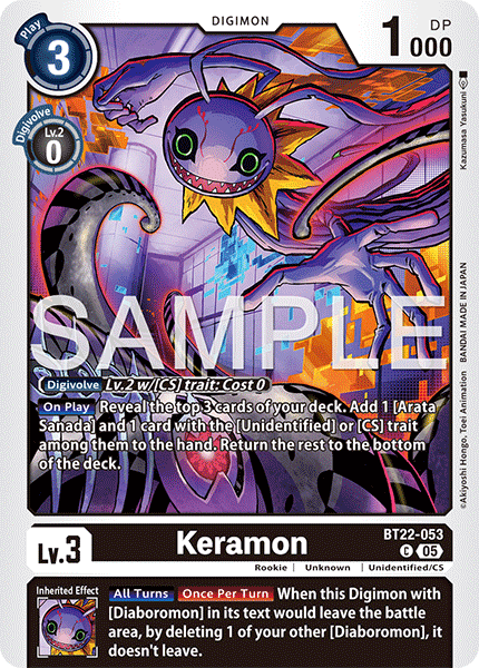 Keramon, Cyber Eden · BT22-053