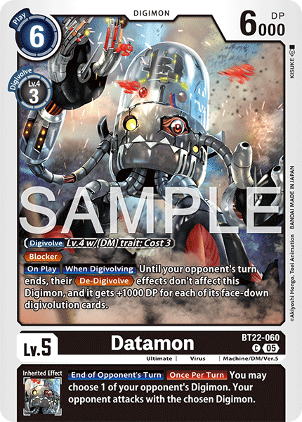 Datamon, Cyber Eden · BT22-060