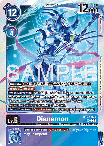 Dianamon, Cyber Eden · BT22-077