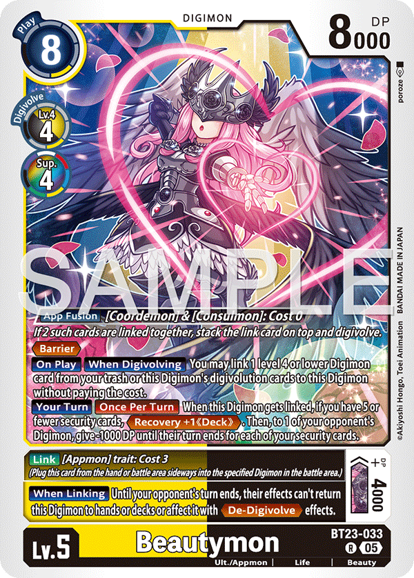 Beautymon, Hackers' Slumber · BT23-033