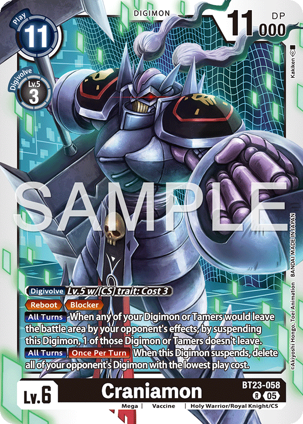 Craniamon, Hackers' Slumber · BT23-058