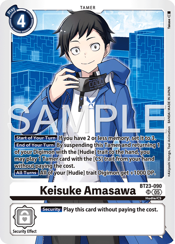 Keisuke Amasawa, Hackers' Slumber · BT23-090