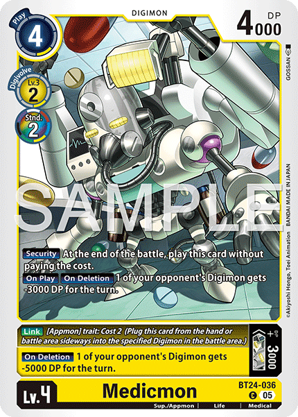 Medicmon, Time Stranger · BT24-036