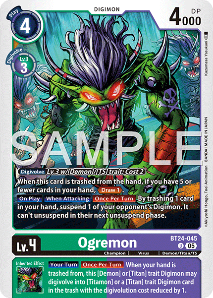 Ogremon, Time Stranger · BT24-045