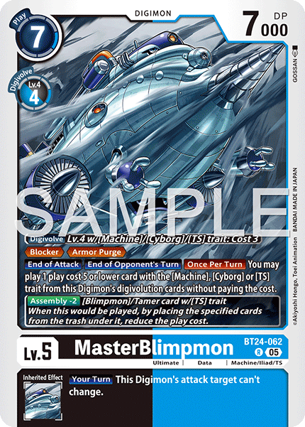 MasterBlimpmon, Time Stranger Release Event Cards · BT24-062
