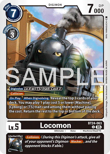 Locomon, Time Stranger · BT24-063