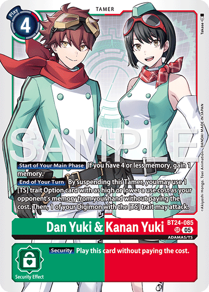 Dan Yuki & Kanan Yuki, Time Stranger · BT24-085