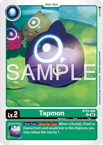 Tapmon, Dual Revolution · BT25-004