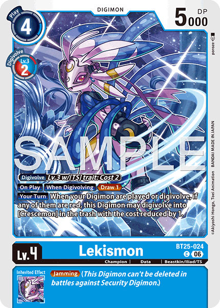 Lekismon, Dual Revolution · BT25-024