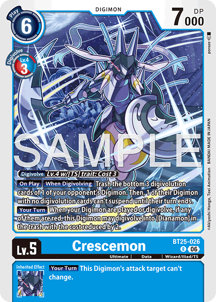 Crescemon, Dual Revolution · BT25-026