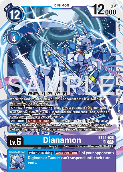 Dianamon, Dual Revolution · BT25-028