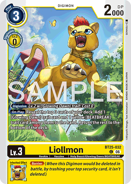 Liollmon, Dual Revolution · BT25-032