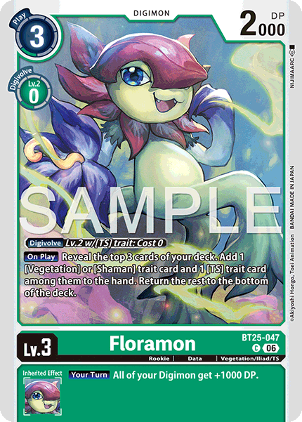 Floramon, Dual Revolution · BT25-047