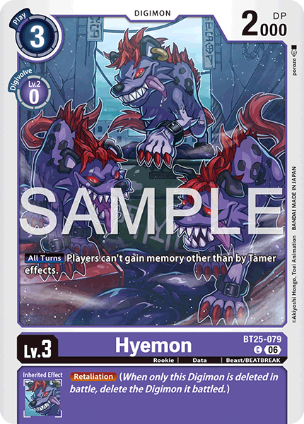 Hyemon, Dual Revolution · BT25-079