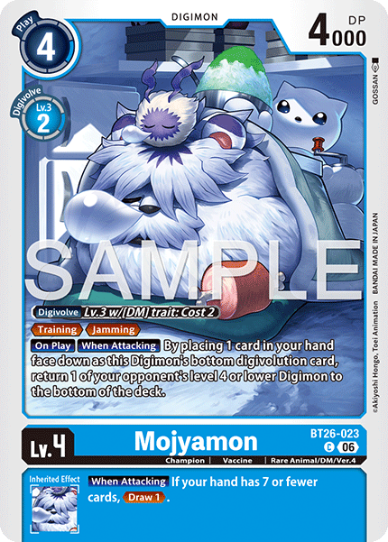 Mojyamon, Timeless Bonds · BT26-023