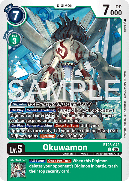 Okuwamon, Timeless Bonds · BT26-042