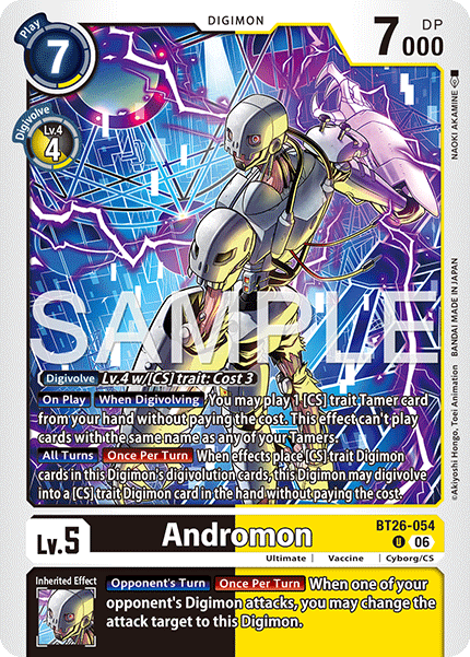 Andromon, Timeless Bonds · BT26-054