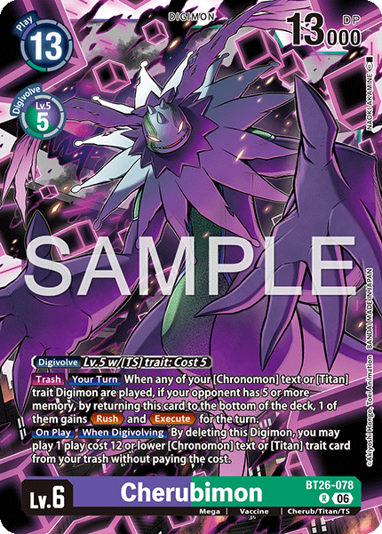 Cherubimon, Timeless Bonds · BT26-078