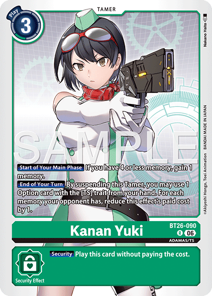 Kanan Yuki, Timeless Bonds · BT26-090