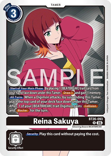 Reina Sakuya, Timeless Bonds · BT26-093