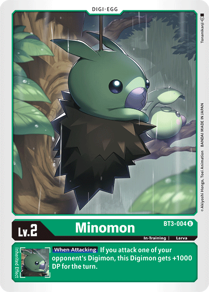 Minomon, Release Special Booster 1.0 · BT3-004