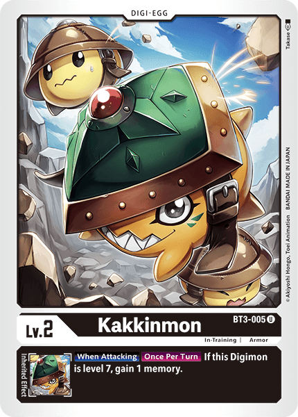 Kakkinmon, Release Special Booster 1.5 · BT3-005