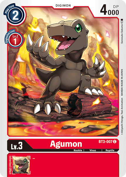 Agumon, Release Special Booster 1.5 · BT3-007