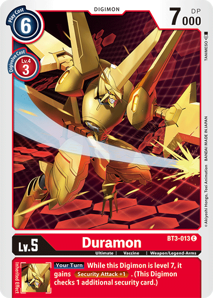 Duramon, Release Special Booster 1.5 · BT3-013