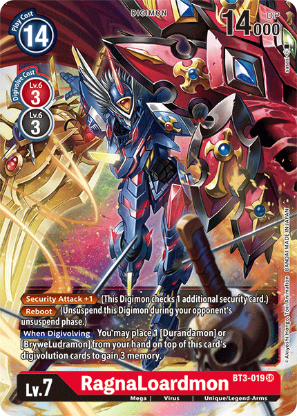 RagnaLoardmon, Release Special Booster 1.5 · BT3-019
