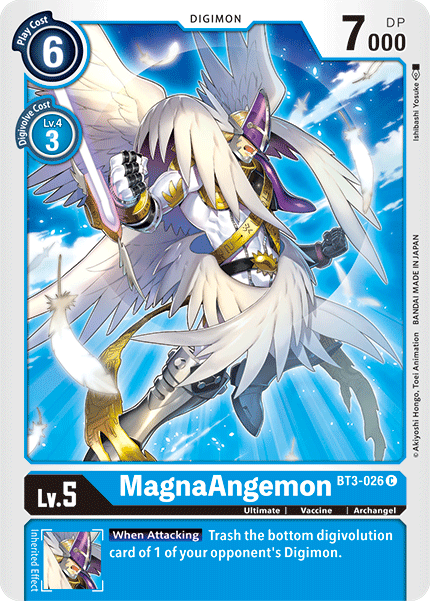 MagnaAngemon, Release Special Booster 1.5 · BT3-026