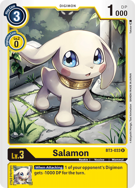 Salamon, Release Special Booster 1.5 · BT3-033