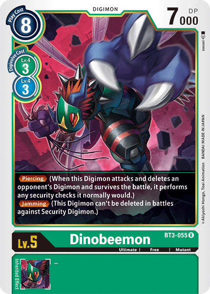Dinobeemon, Release Special Booster 1.5 · BT3-055