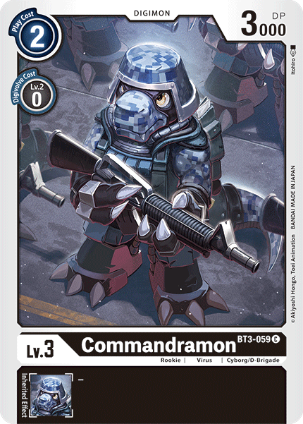 Commandramon, Release Special Booster 1.0 · BT3-059
