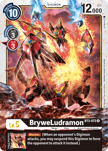 BryweLudramon, Release Special Booster 1.5 · BT3-072