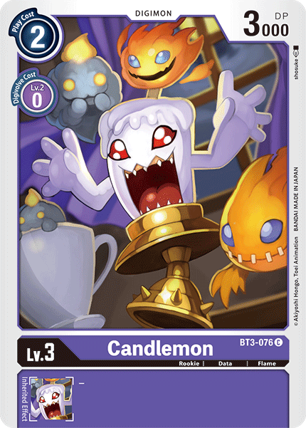 Candlemon, Release Special Booster 1.5 · BT3-076