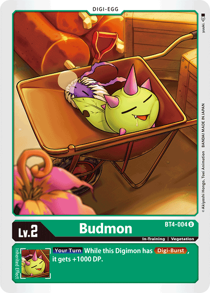Budmon, Great Legend · BT4-004