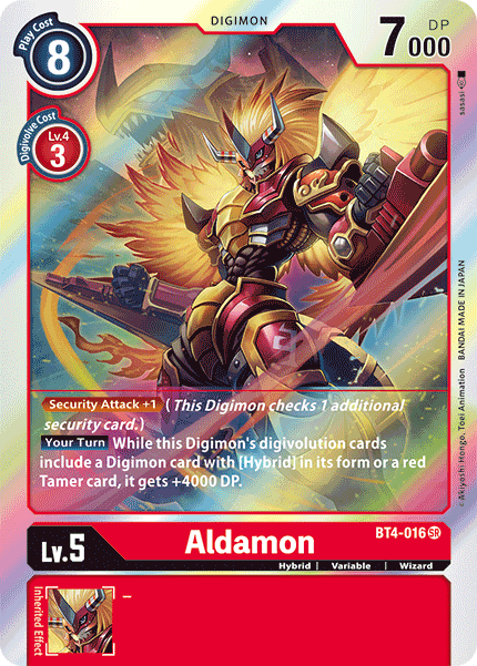 Aldamon, Great Legend · BT4-016