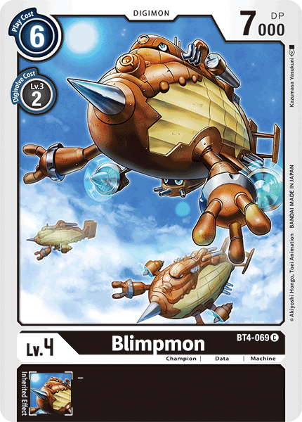 Blimpmon, Great Legend · BT4-069