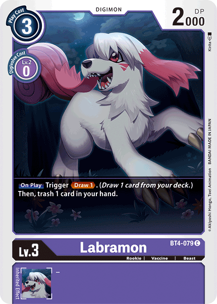 Labramon, Resurgence Booster · BT4-079