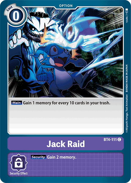 Jack Raid, Great Legend · BT4-111