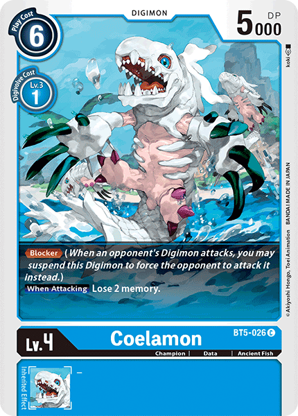 Coelamon, Battle of Omni · BT5-026