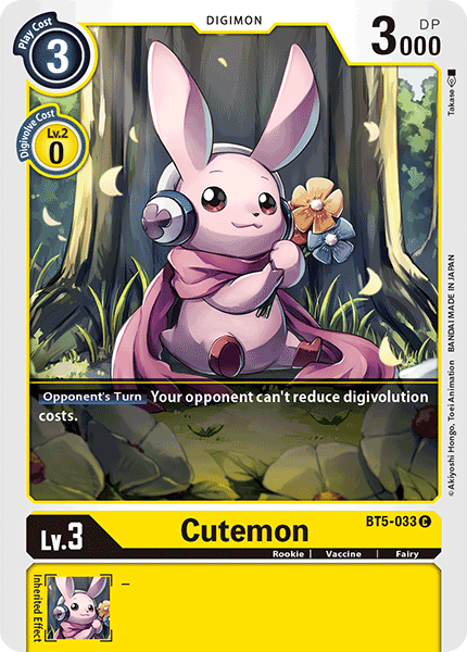Cutemon, Battle of Omni · BT5-033