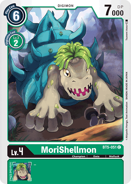 MoriShellmon, Battle of Omni · BT5-051